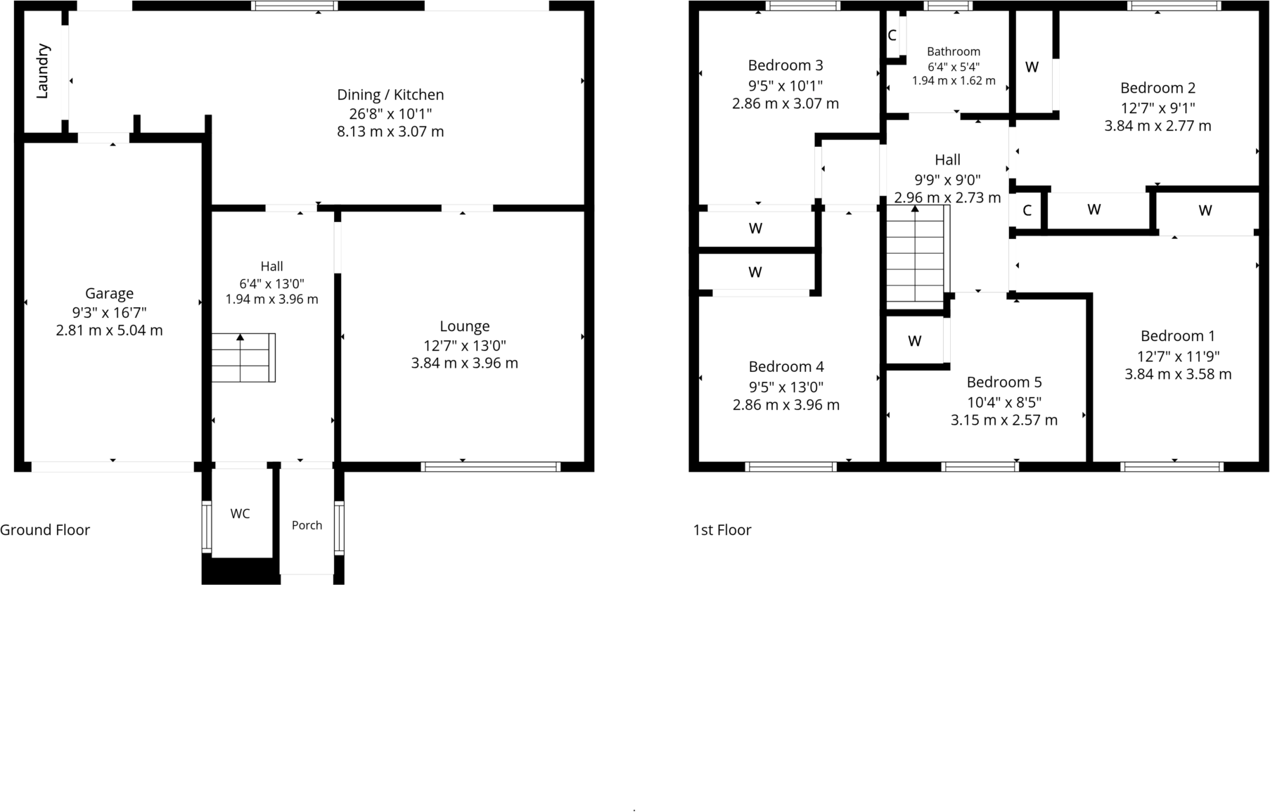 12 McLaren Crescent, Glasgow, G20 0LJ floorplan
