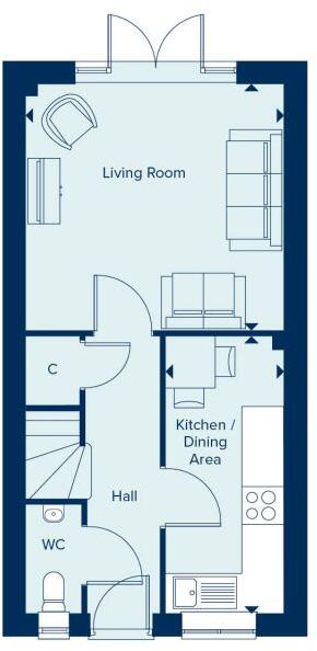 Perrybrook Road, Brockworth, 
GL3 4WL floorplan