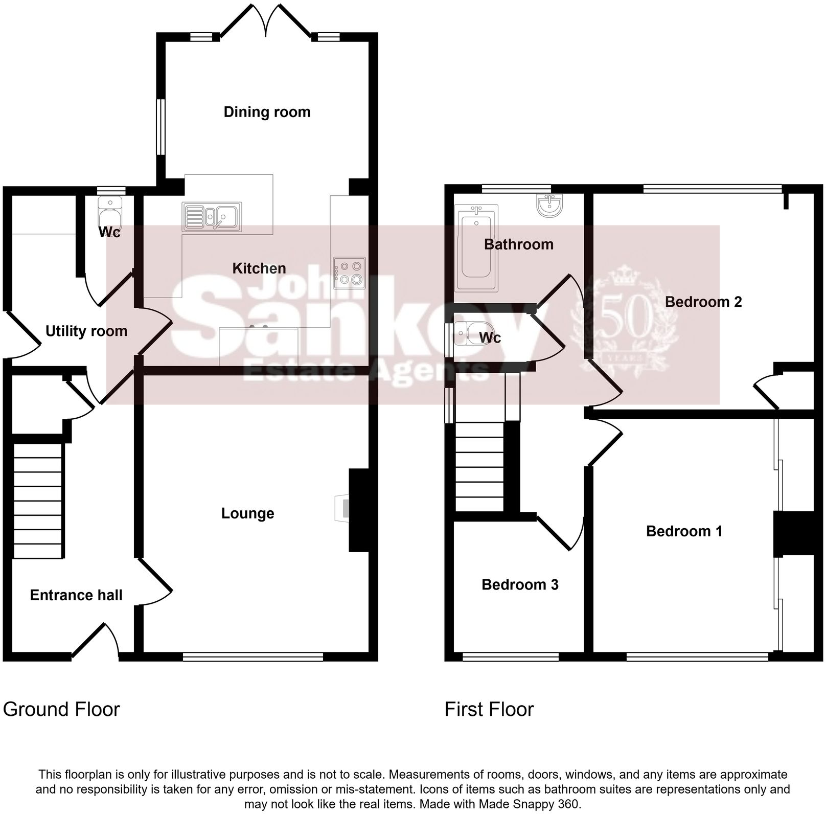 Roundhill Close, Sutton-In-Ashfield, NG17 floorplan