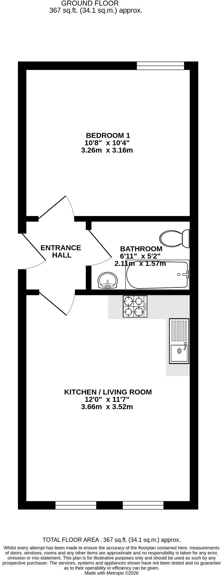 London Road, Portsmouth floorplan