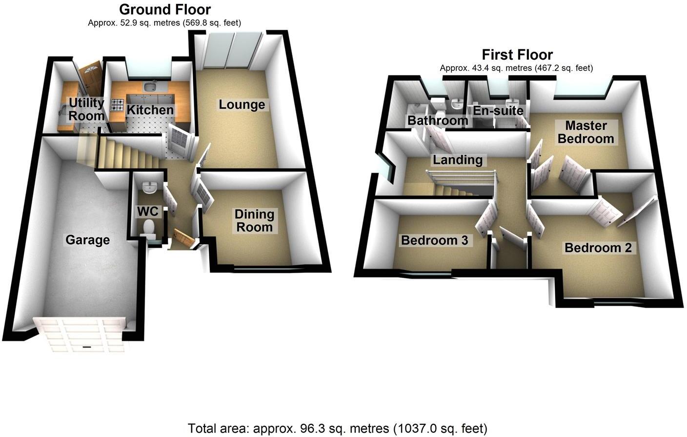 Middledale Road, Market Harborough floorplan