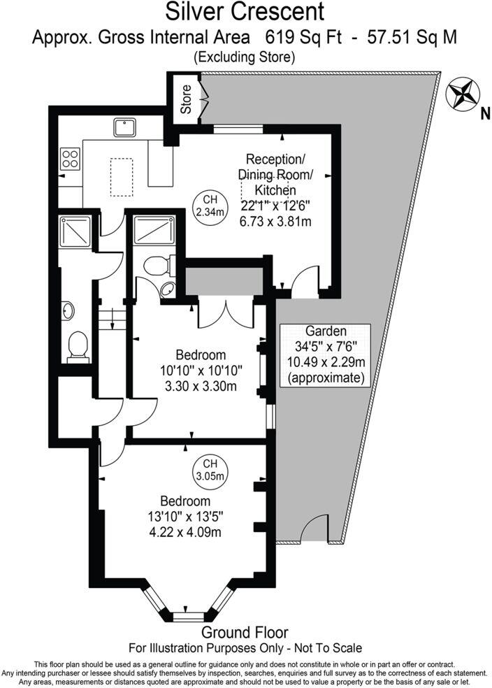 Silver Crescent, London, W4 floorplan