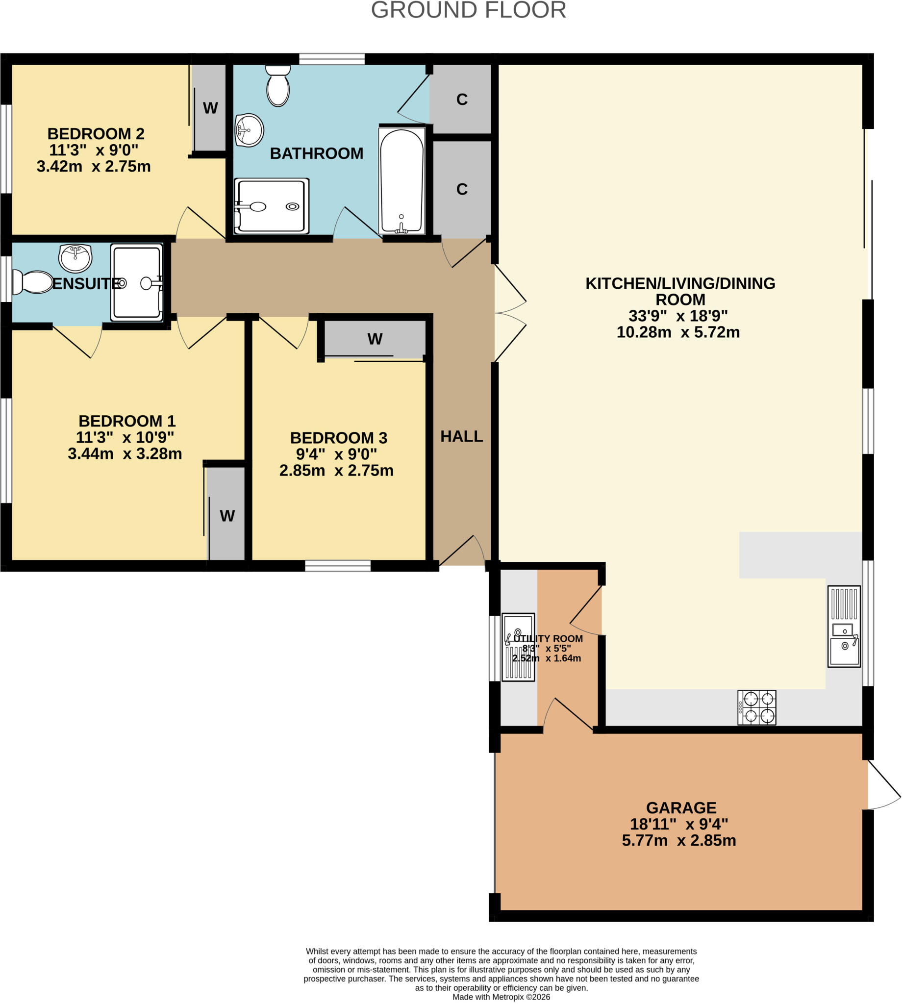Aquamarine Drive, Barnstaple, Devon, EX32 floorplan