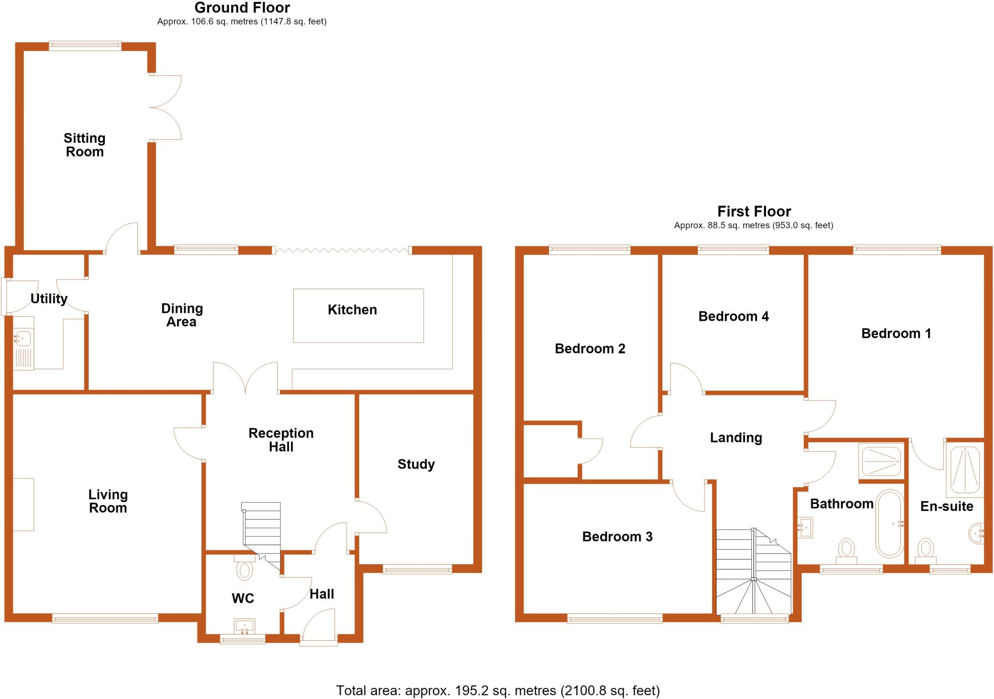 Bridge Street, Holt, Wrexham floorplan