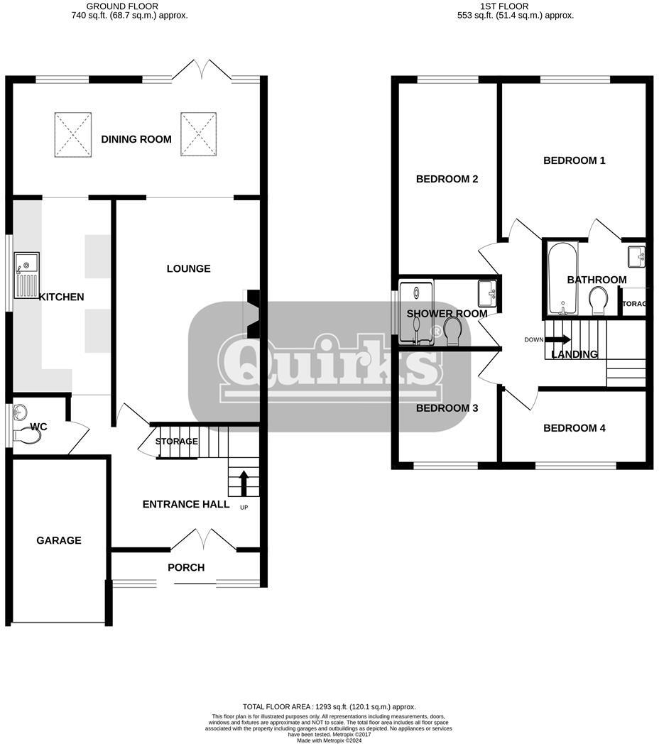 Elder Avenue, Wickford floorplan