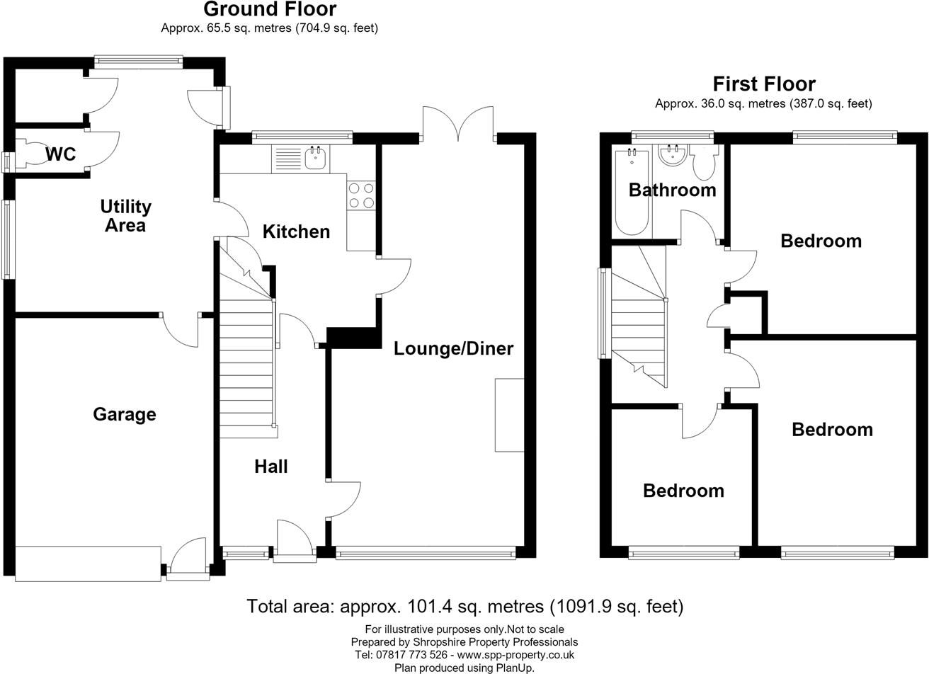 Green Lane, Bayston Hill, Shrewsbury floorplan