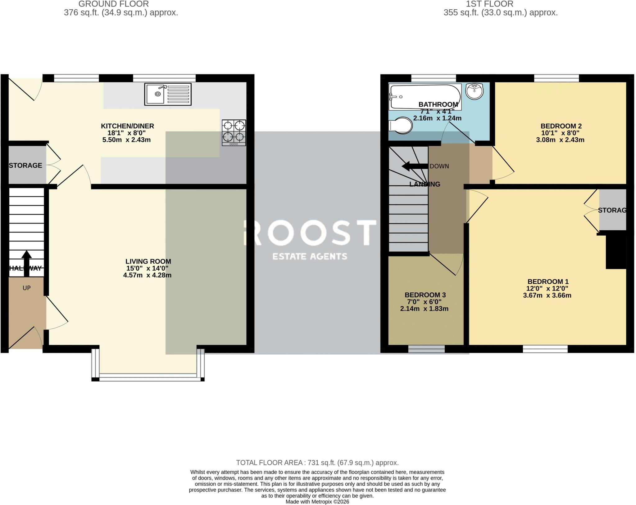 Brian Avenue, Waltham floorplan