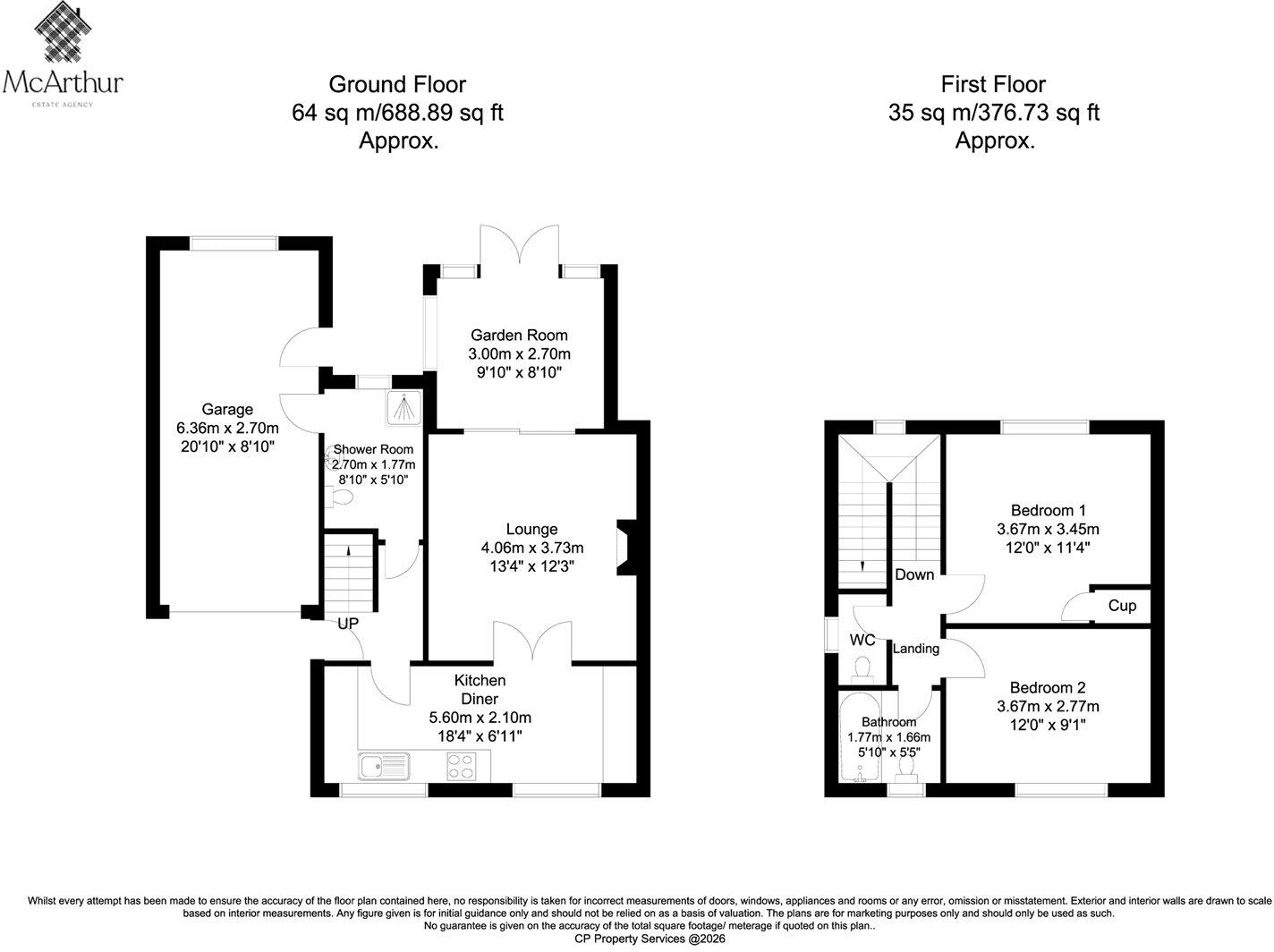 Amanda Road, Harworth & Bircotes, Doncaster, South Yorkshire, DN11 floorplan