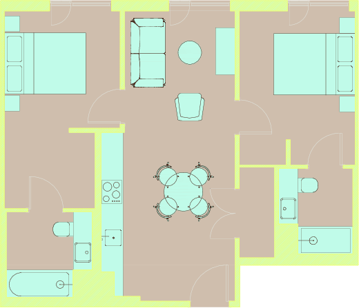 Bendix Street, Manchester floorplan