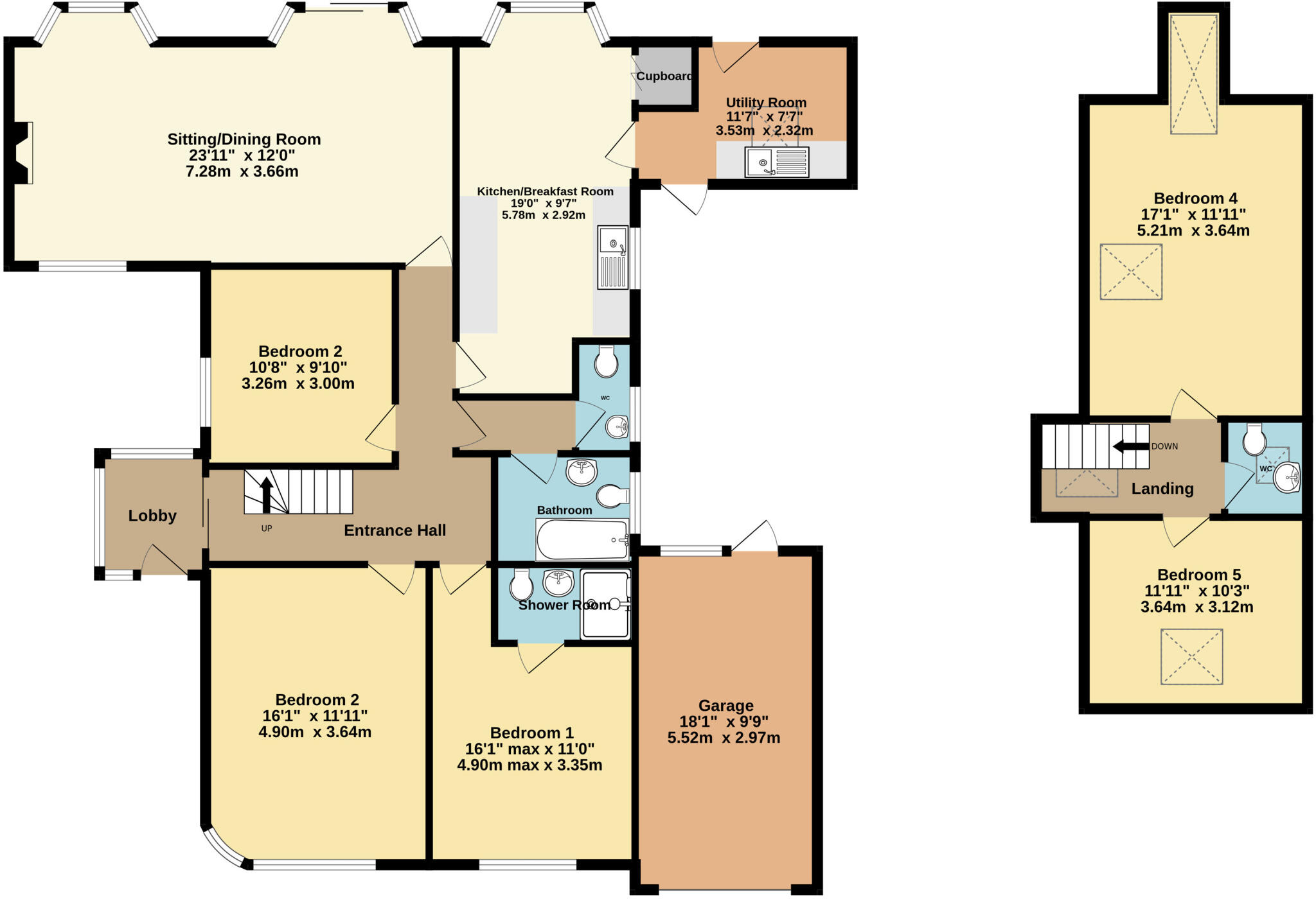 Saxonford Road, Friars Cliff, Christchurch, Dorset, BH23 floorplan