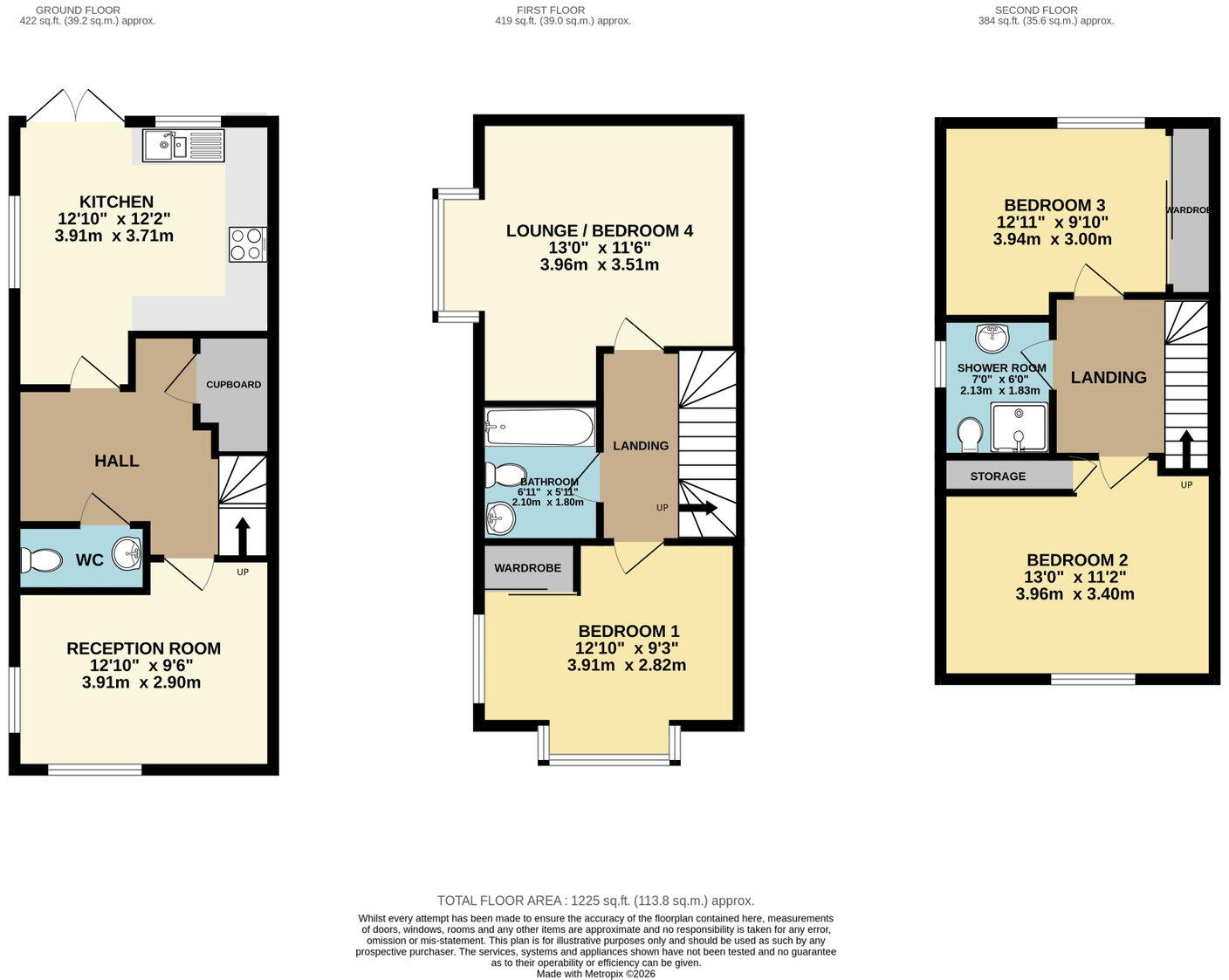 Firefly Walk, Derriford, Plymouth, PL6 8EB floorplan
