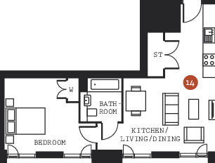 Heyrod Street, Manchester, Greater Manchester, M1 floorplan