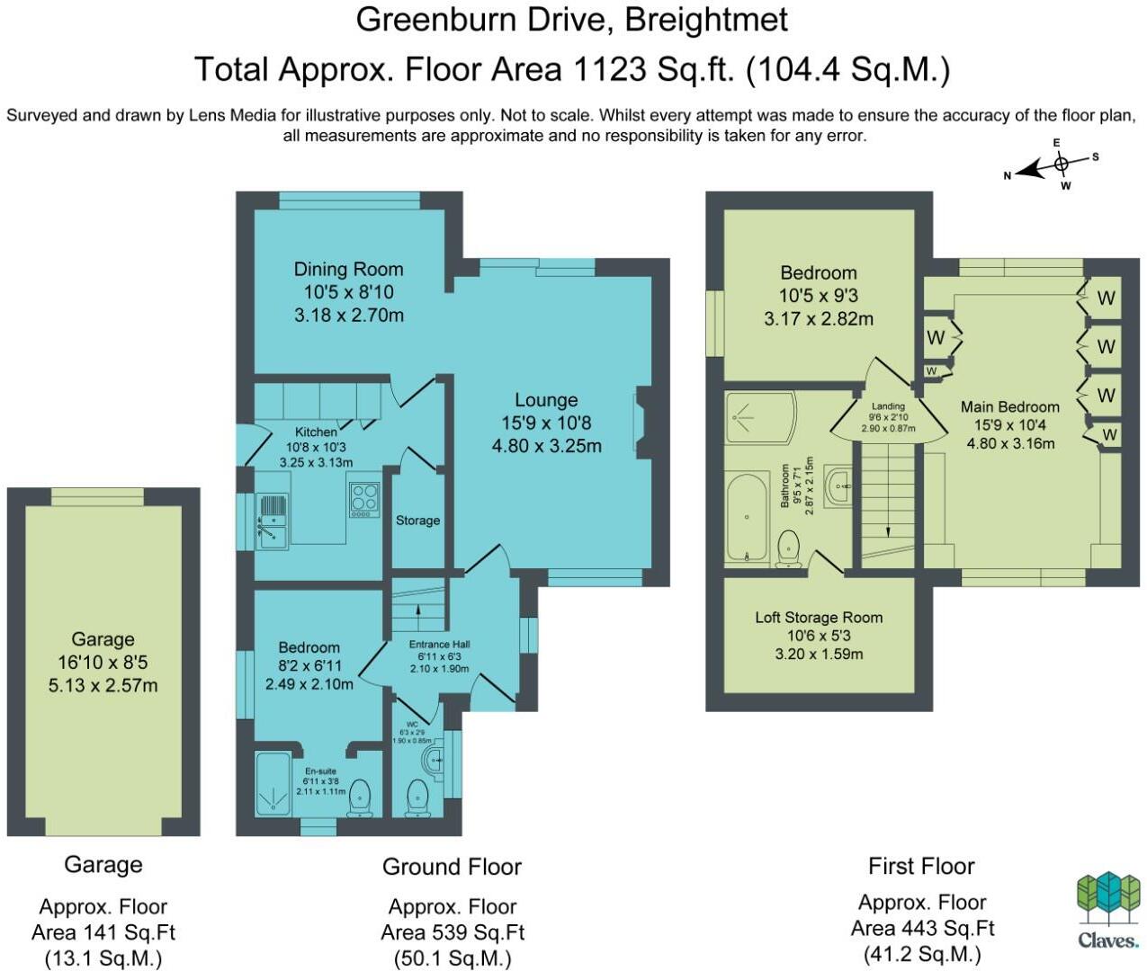 Greenburn Drive, Bolton floorplan
