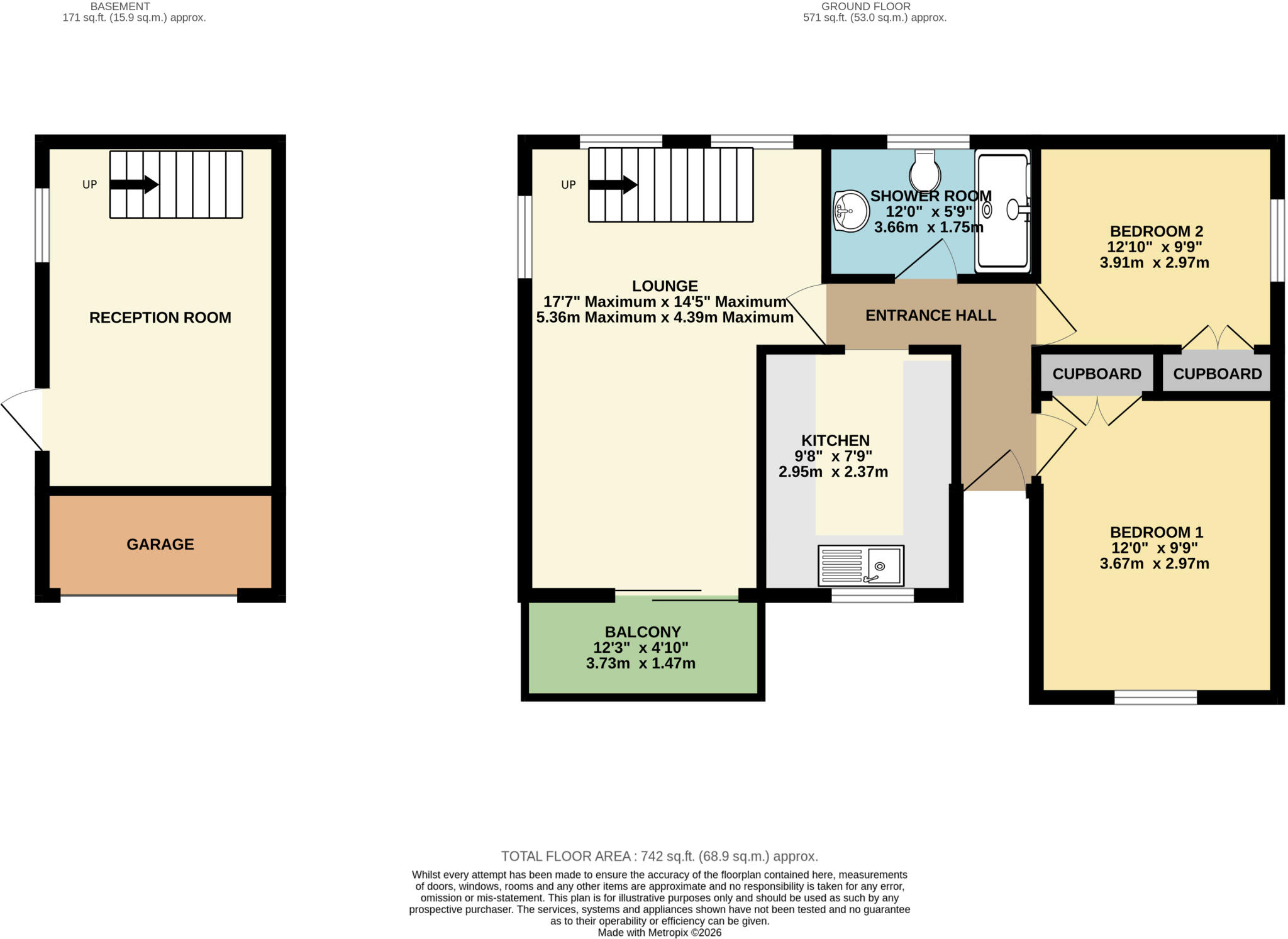 Church Hill, Ilfracombe, EX34 floorplan