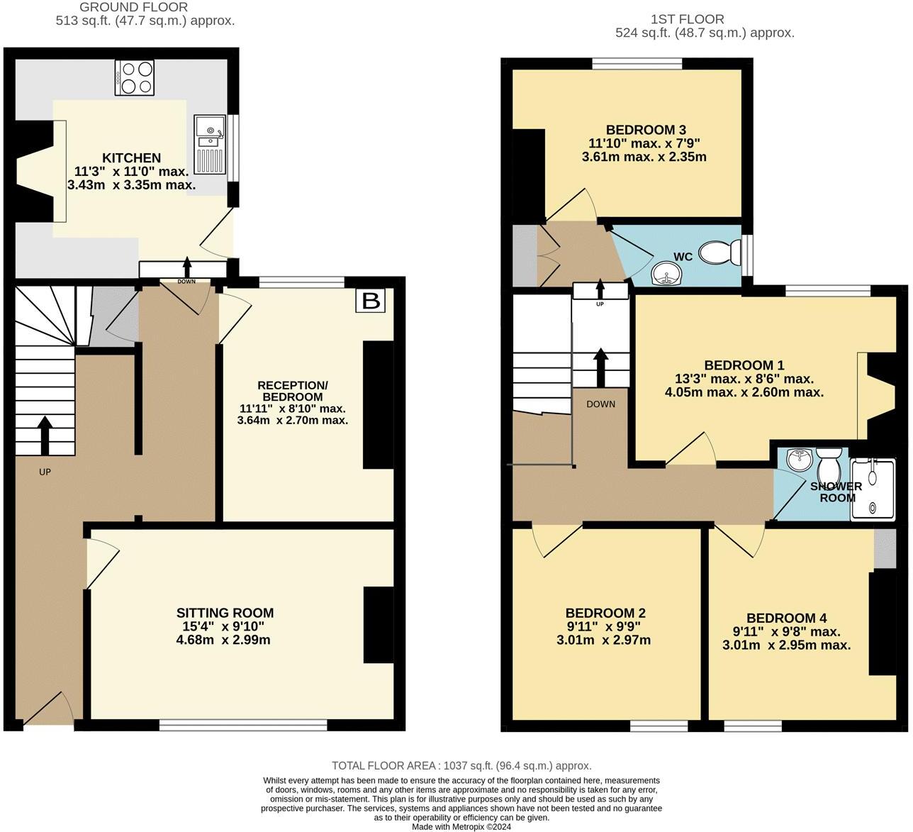 St. Martins Terrace, Canterbury floorplan