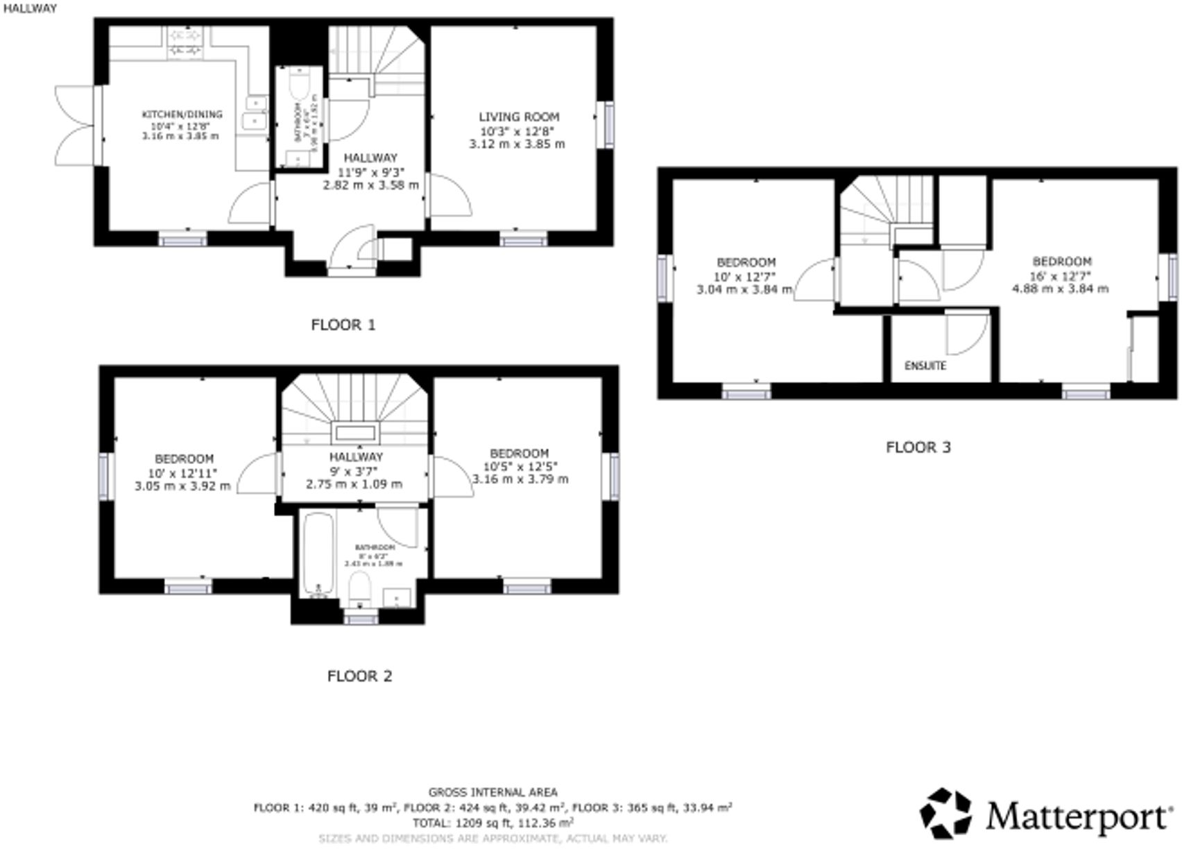 1 Kintore Road, Newlands, Glasgow, G43 2AW floorplan