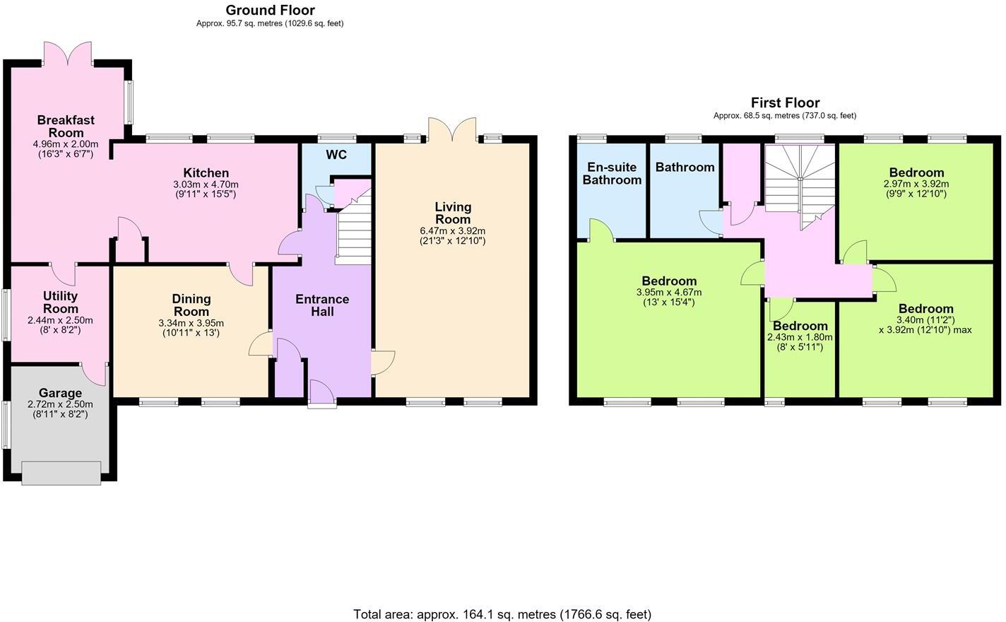Longlands, Worthing floorplan