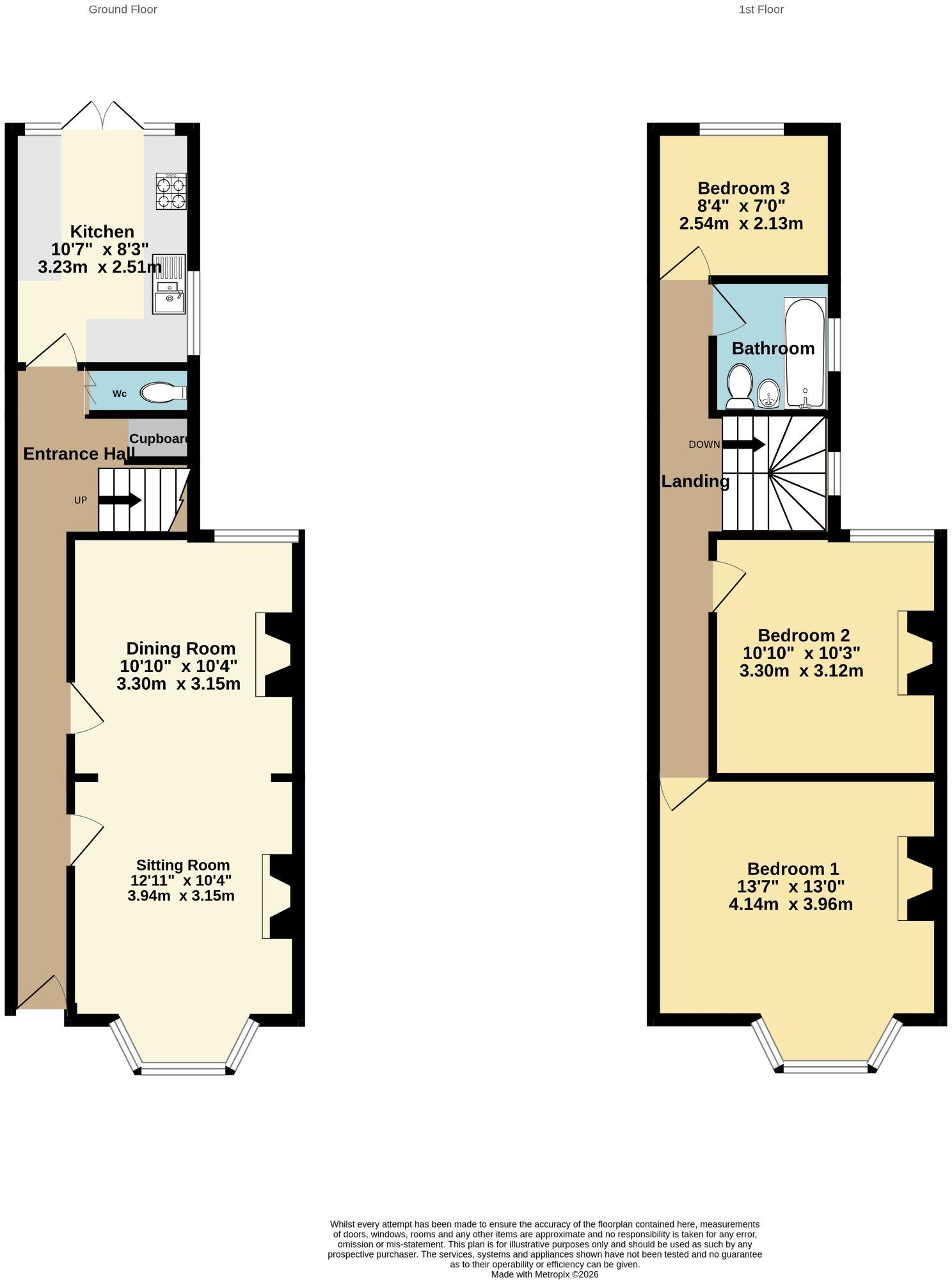 Shirley, Southampton floorplan