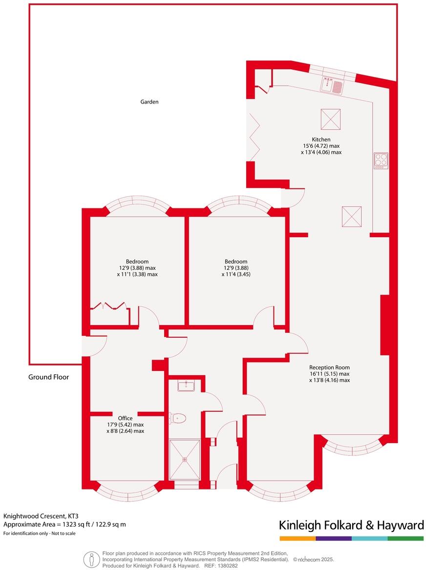 Knightwood Crescent, New Malden, Greater London, KT3 floorplan