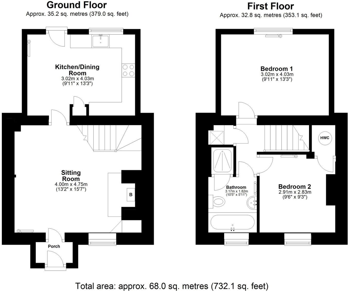 High Street, Hillesley floorplan