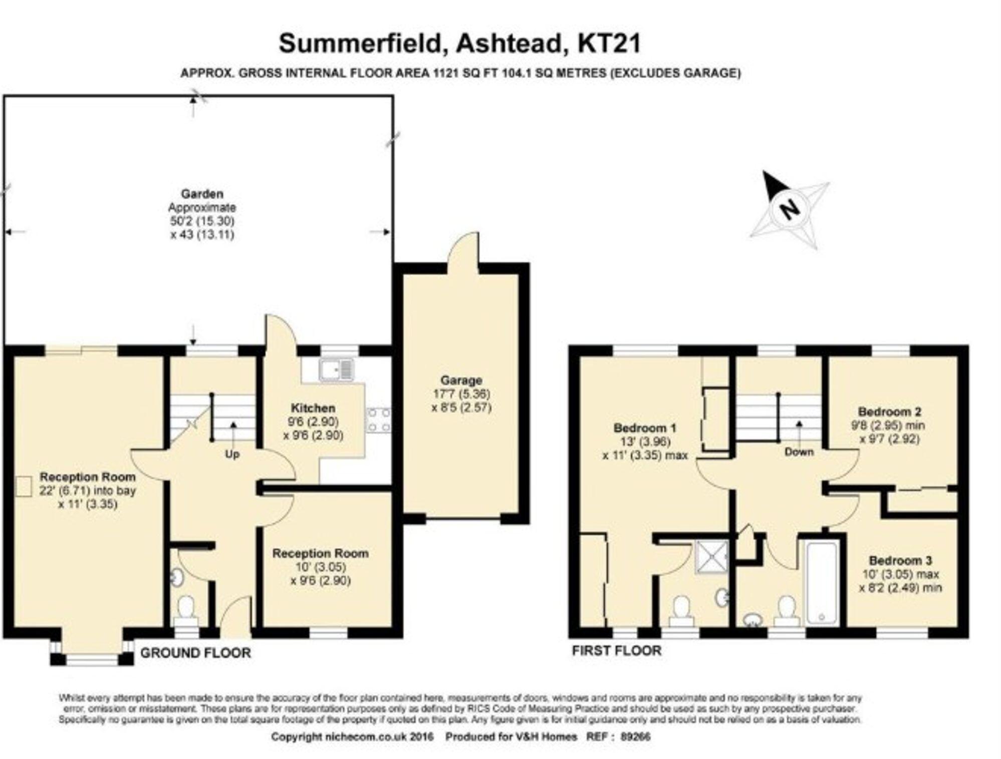 Summerfield, Ashtead, KT21 floorplan
