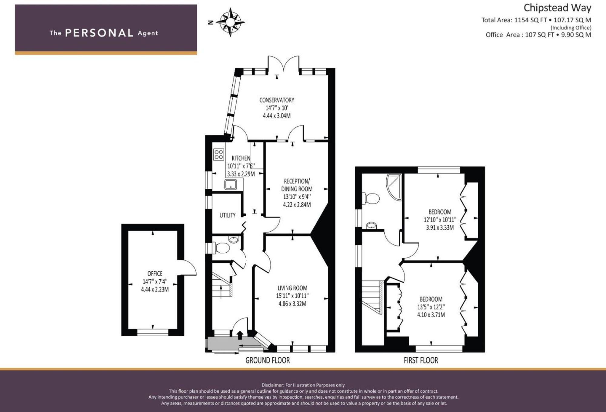 Chipstead Way, Banstead, SM7 floorplan