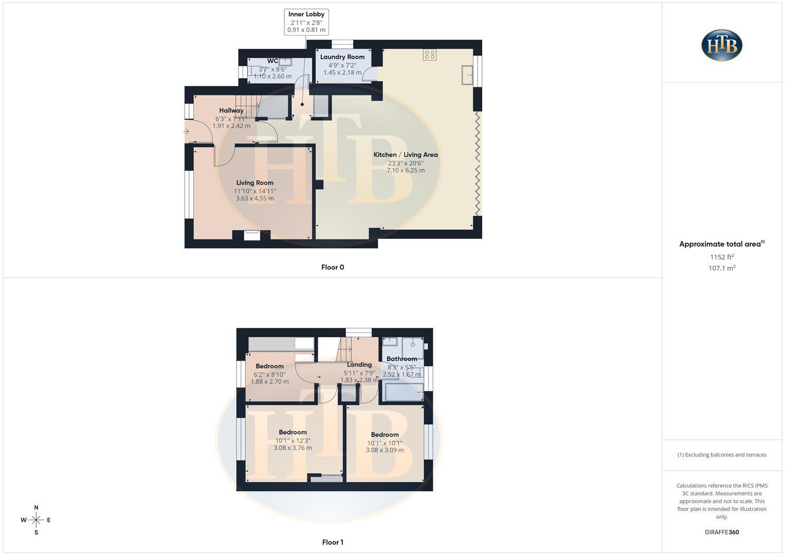 Hillary Crescent, Walton-On-Thames floorplan