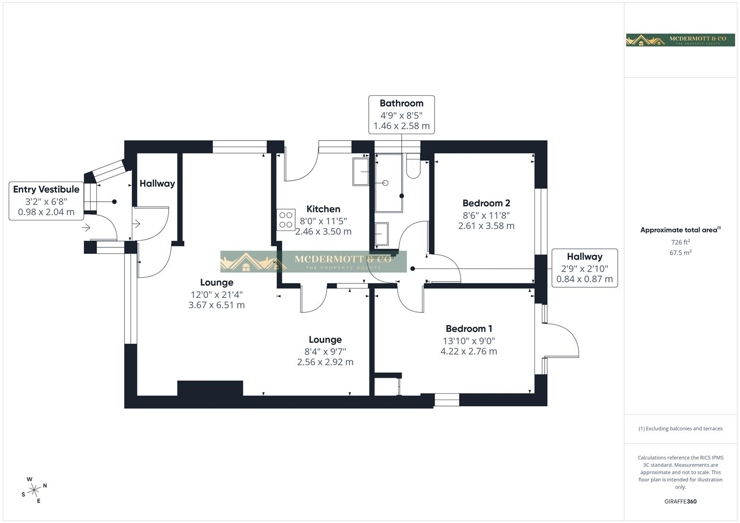 17, Ely Crescent, Failsworth floorplan