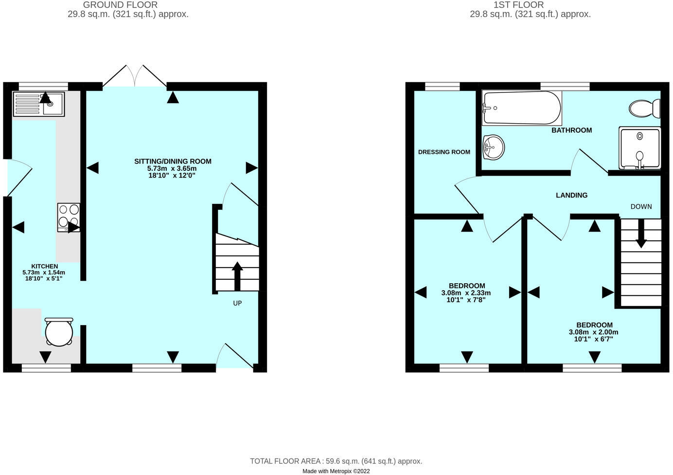 South Road, Watchet floorplan