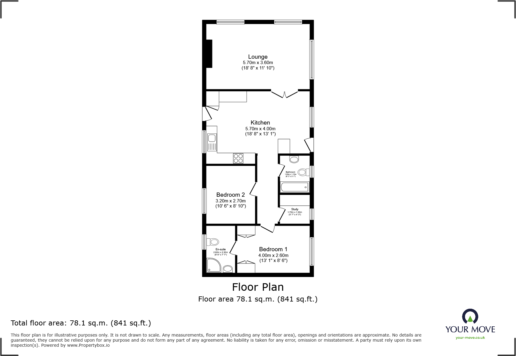 Shore Drive, Hoo, Rochester, Kent, ME3 floorplan