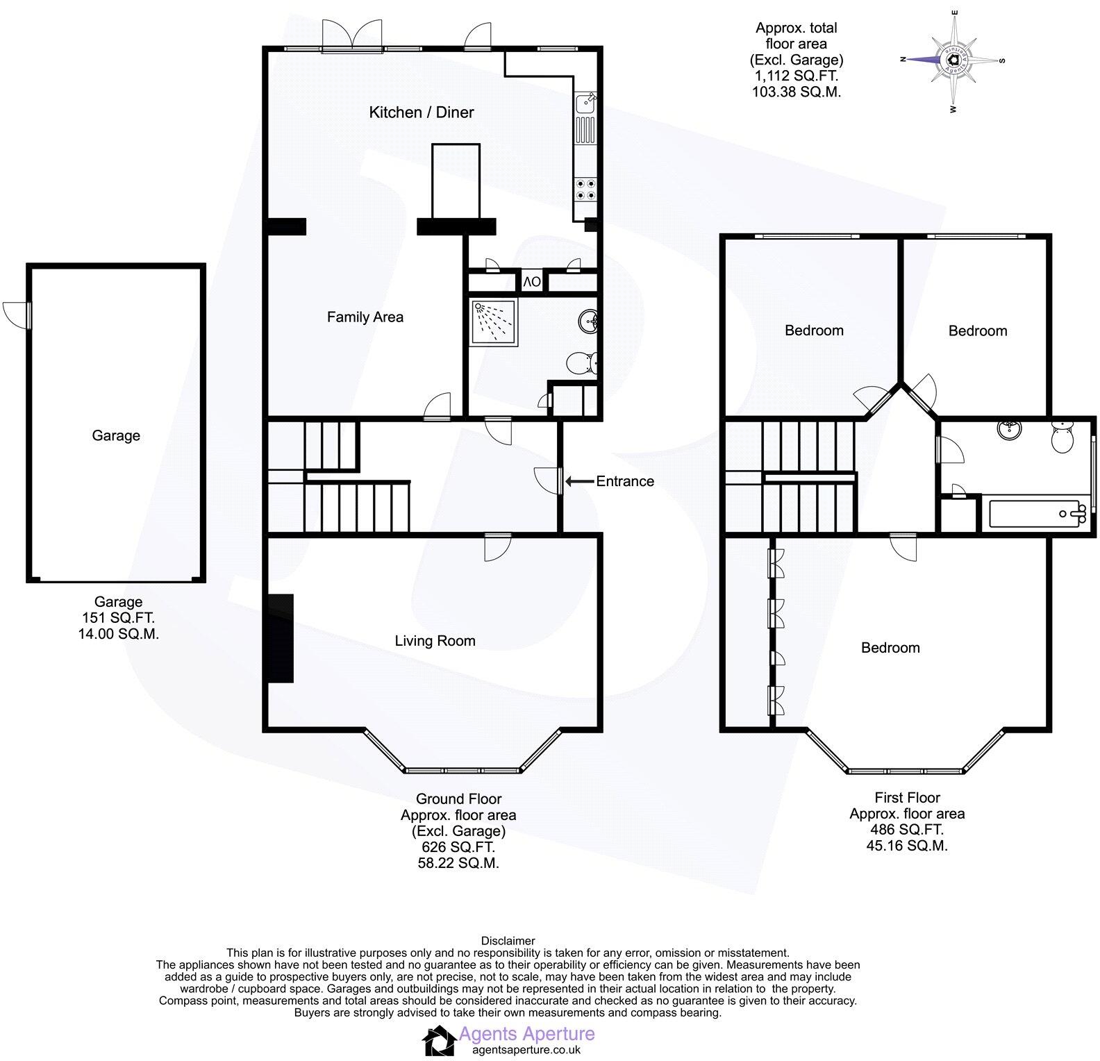 Philip Avenue, Romford, RM7 floorplan