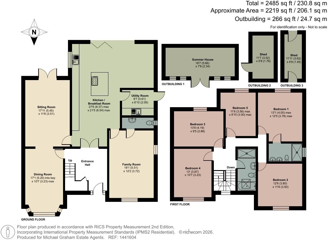 Elger Close, Biddenham, Bedfordshire, MK40 floorplan