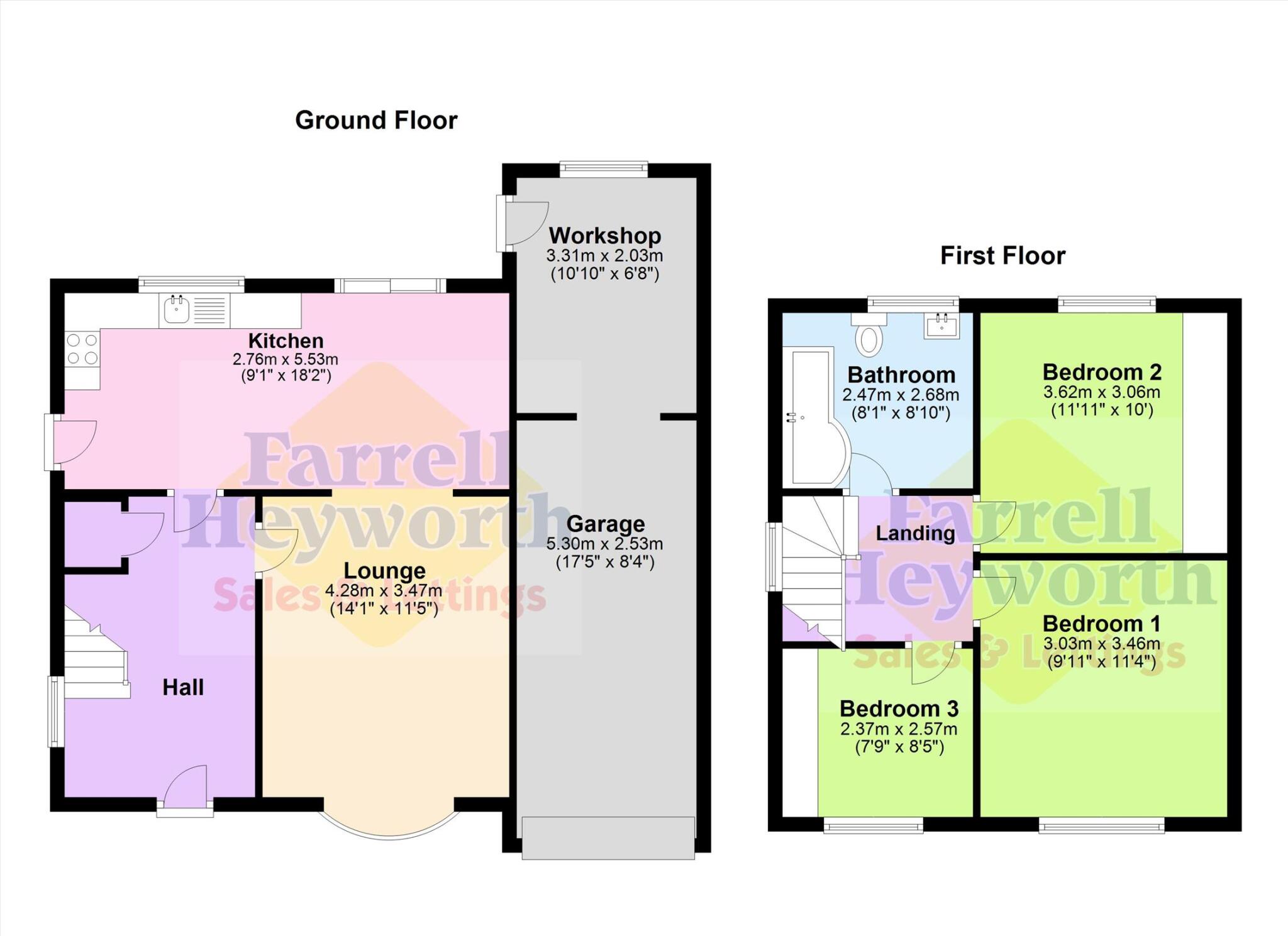 69, Bispham Avenue floorplan