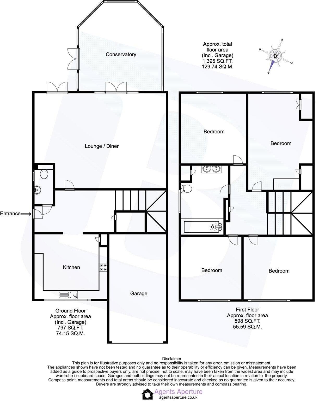 Fairfield Rise, Billericay, Essex, CM12 floorplan