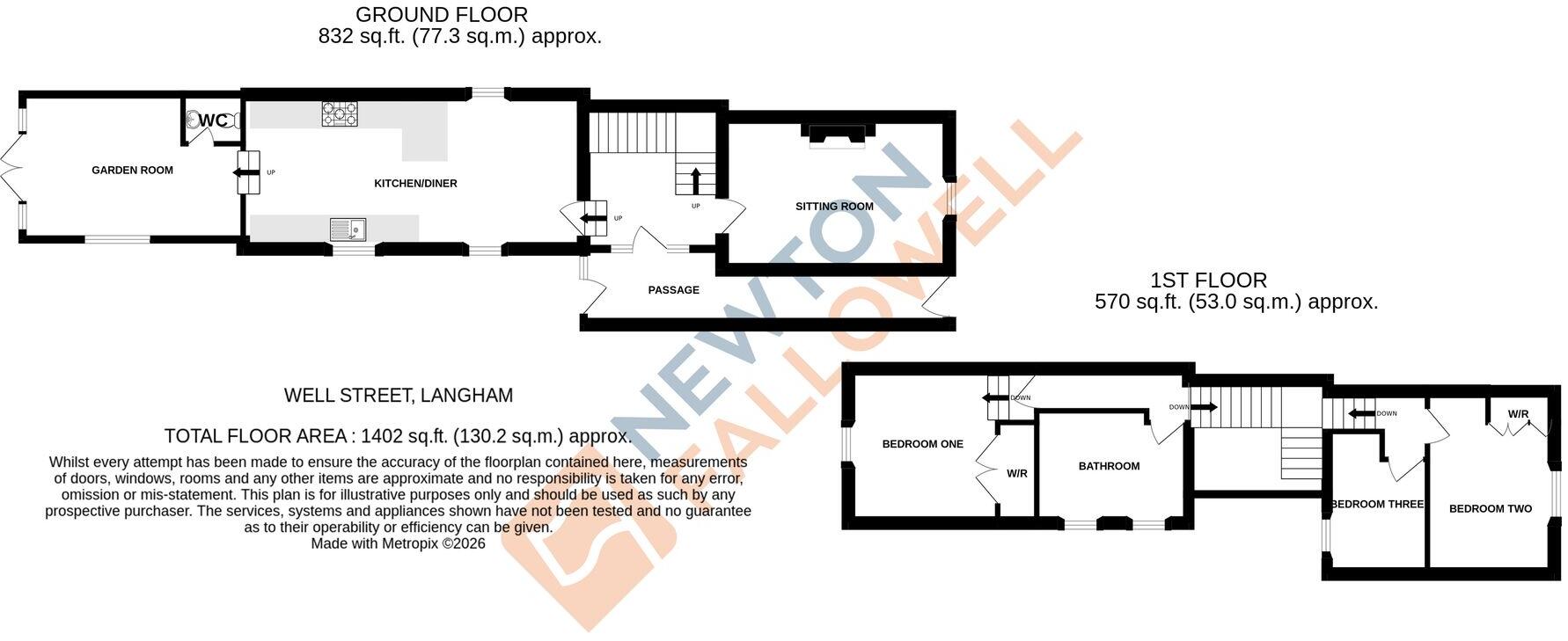Well Street, Langham, LE15 floorplan