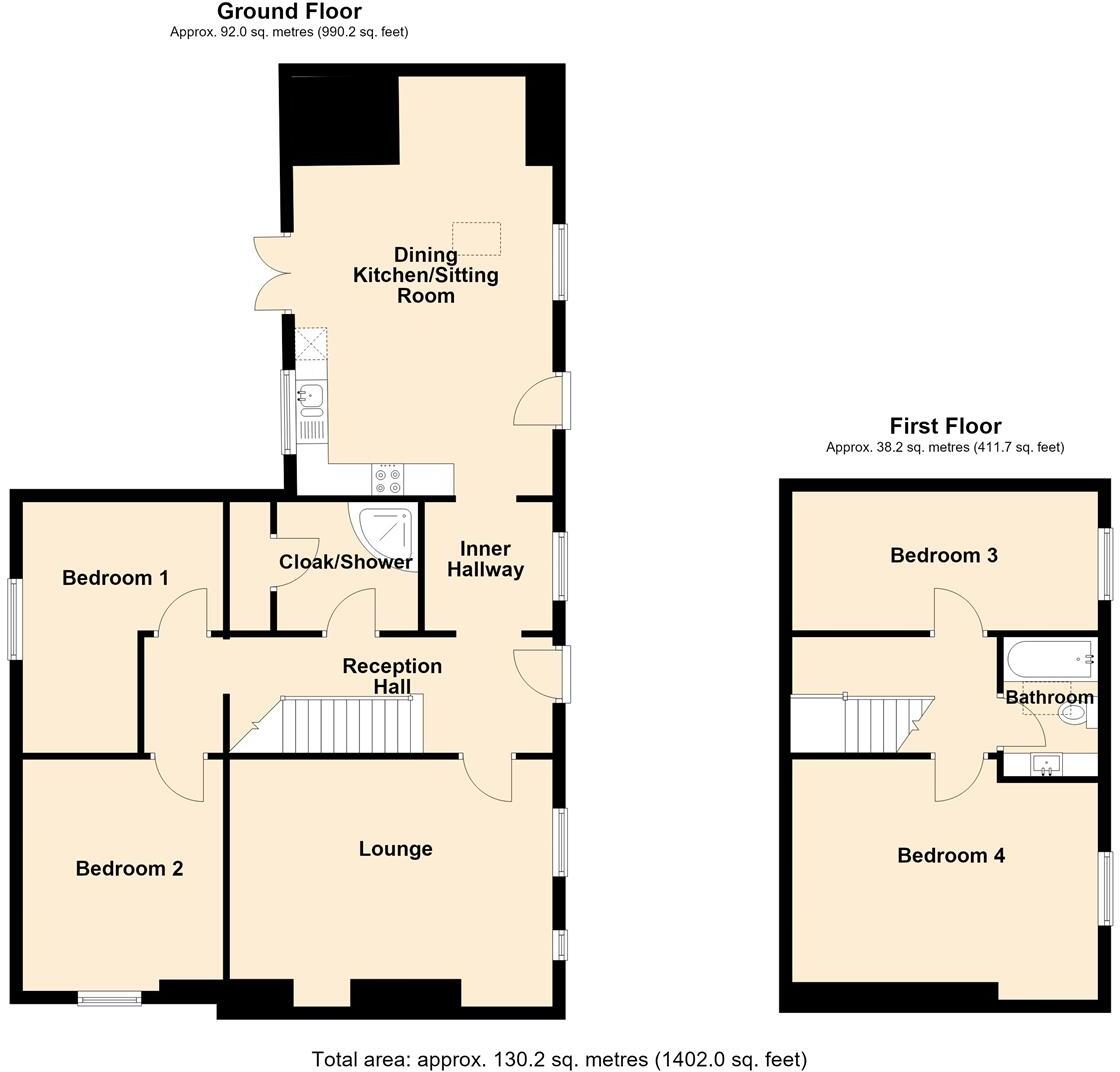 Llanddoged, Llanrwst floorplan