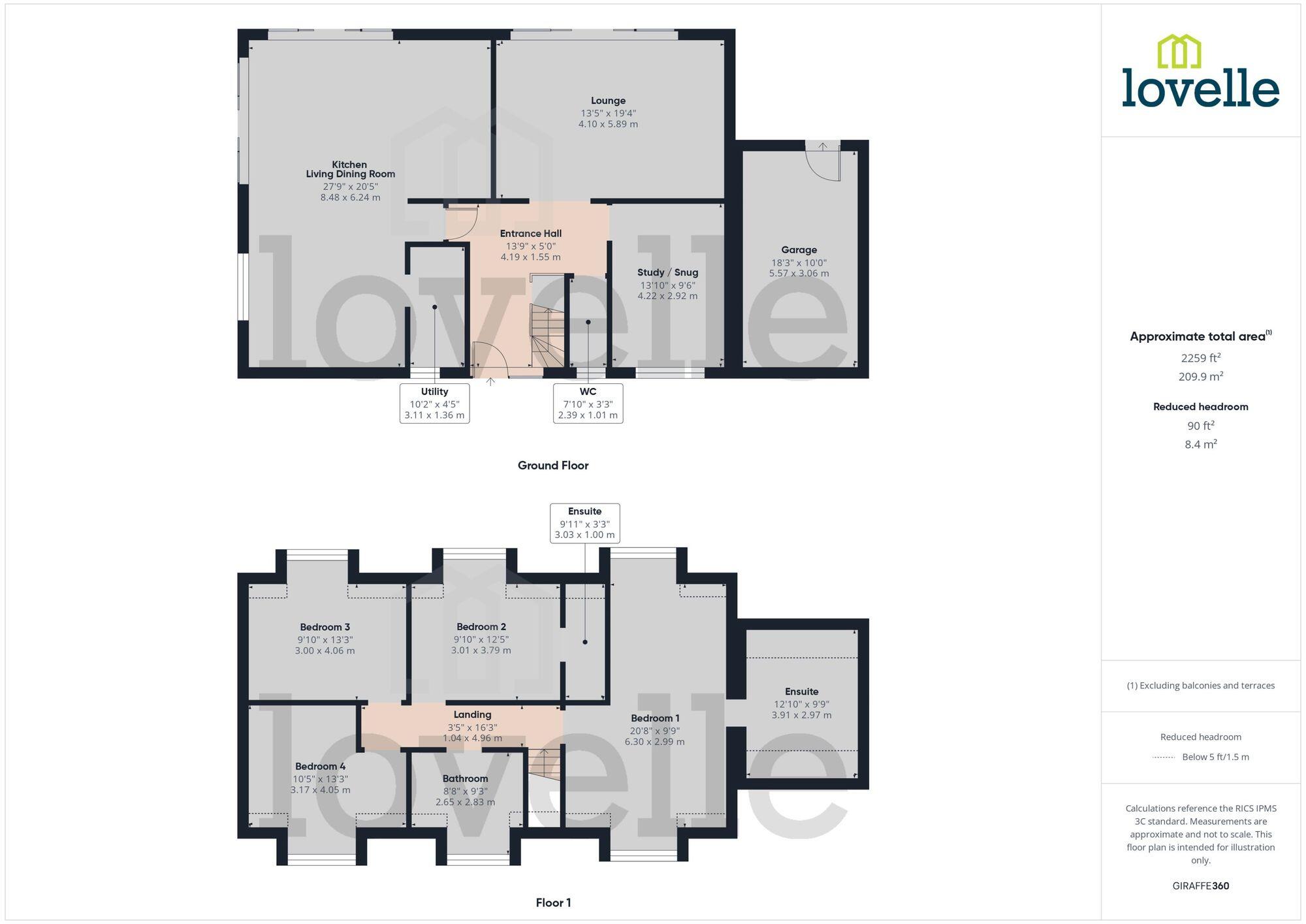 Gallamore Lane, Market Rasen, LN8 floorplan