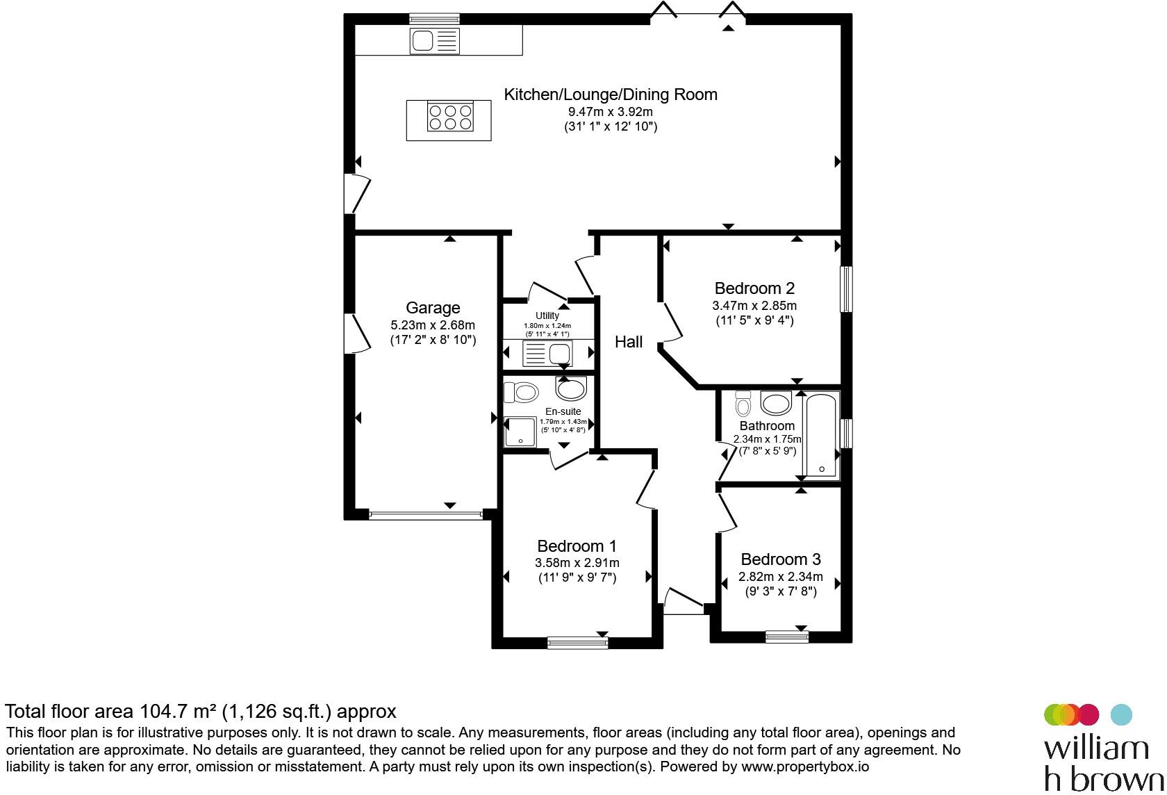 Chapel Lane, Elm, Wisbech floorplan