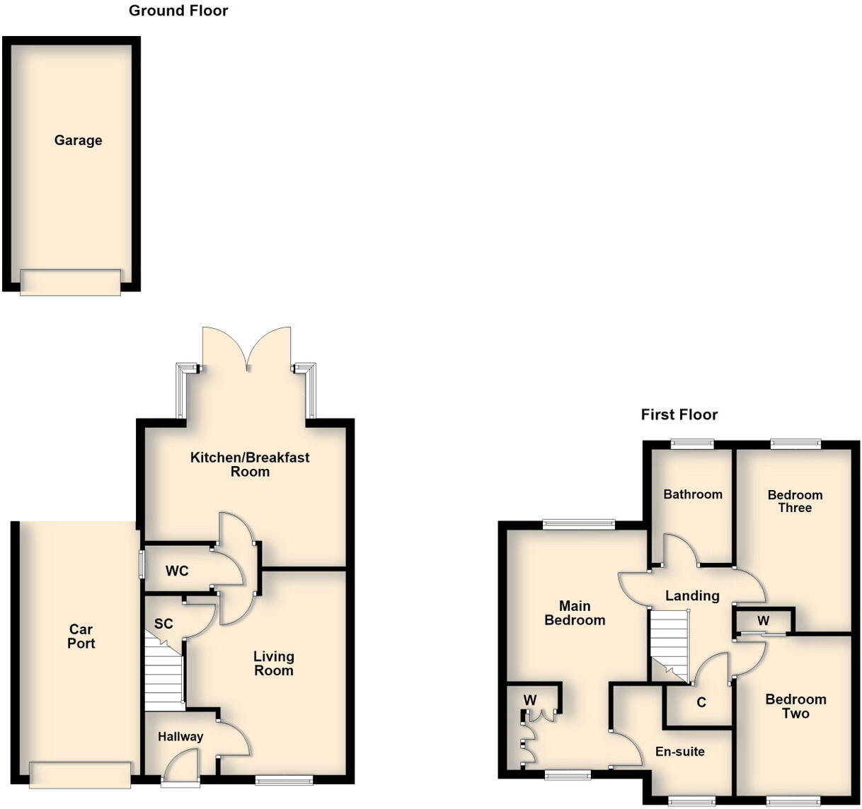 Harvest Road, Market Harborough, LE16 9FL floorplan