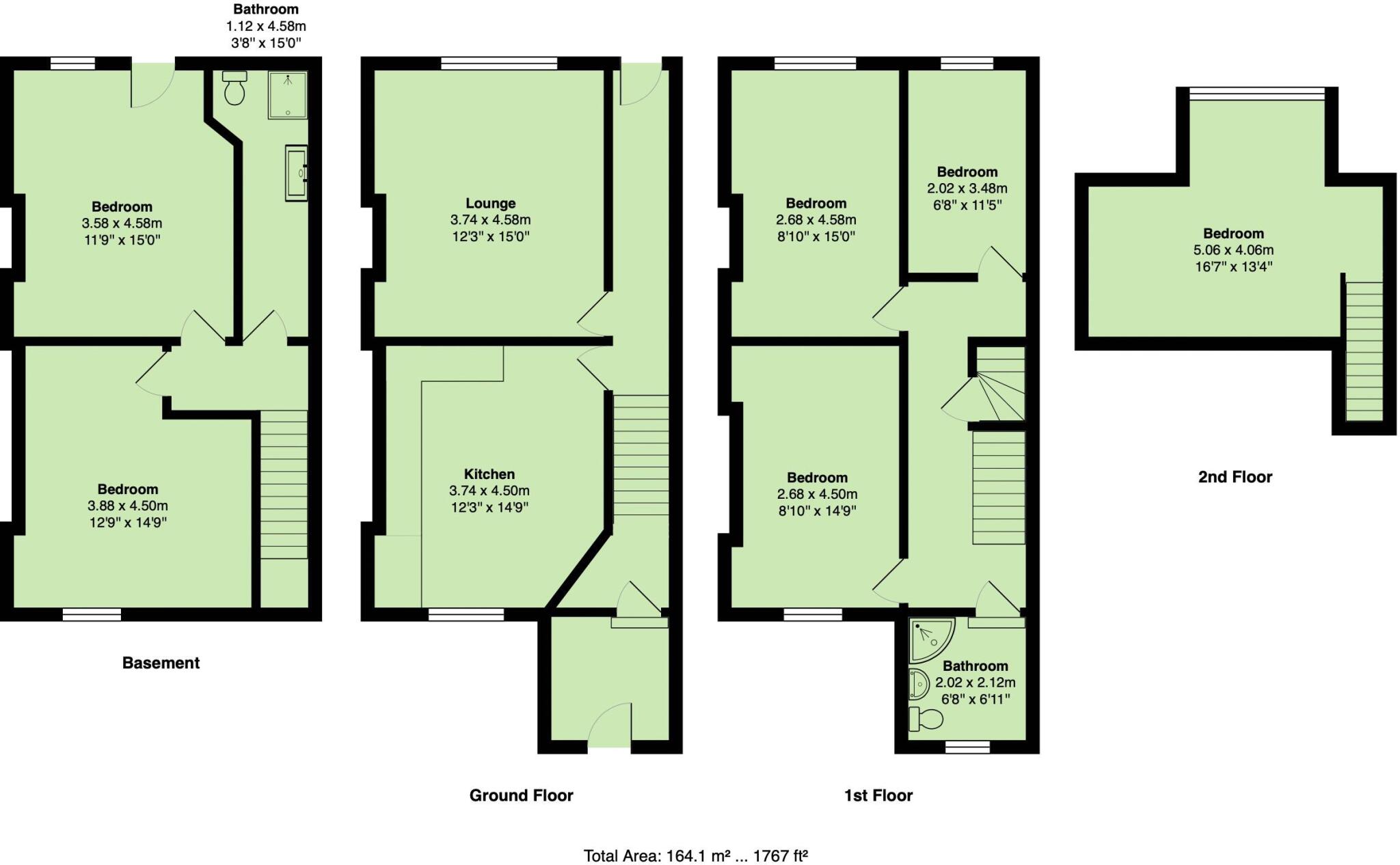 Hyde Park Road, Leeds floorplan
