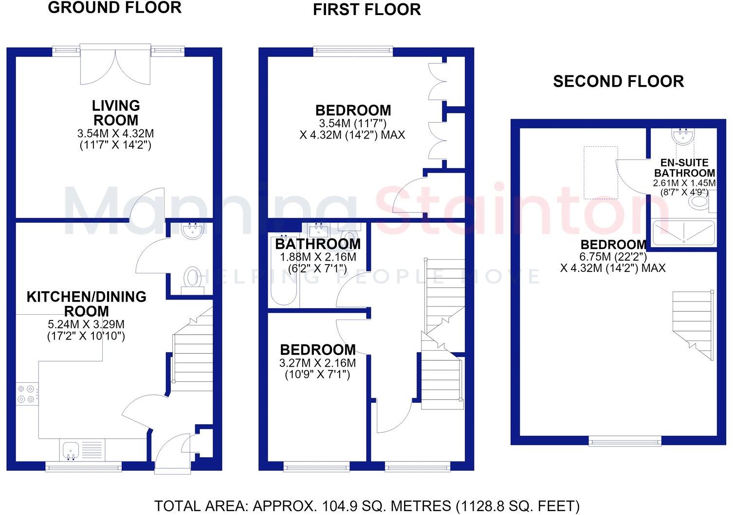 Moseley Beck Way, Leeds, West Yorkshire floorplan