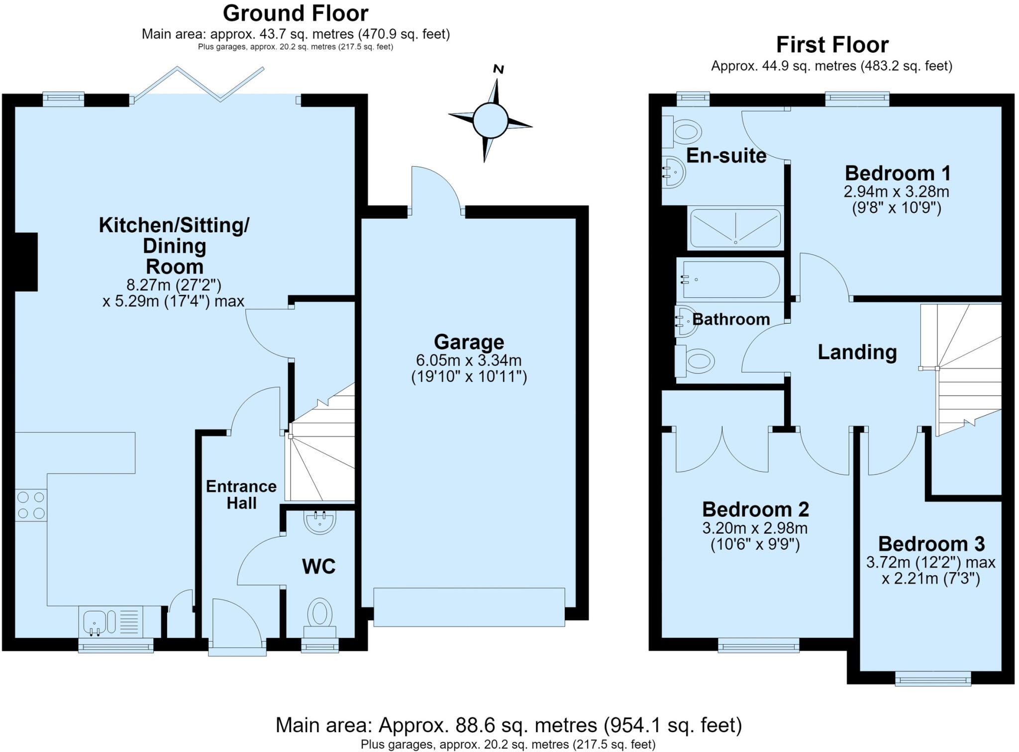 Russet Way, Brixton, Plymouth, Devon floorplan