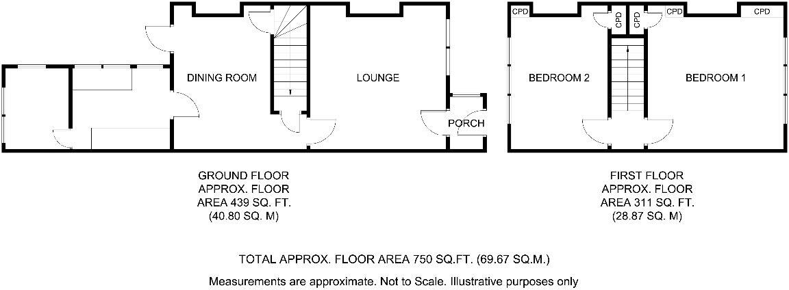 Warley Mount, Brentwood floorplan