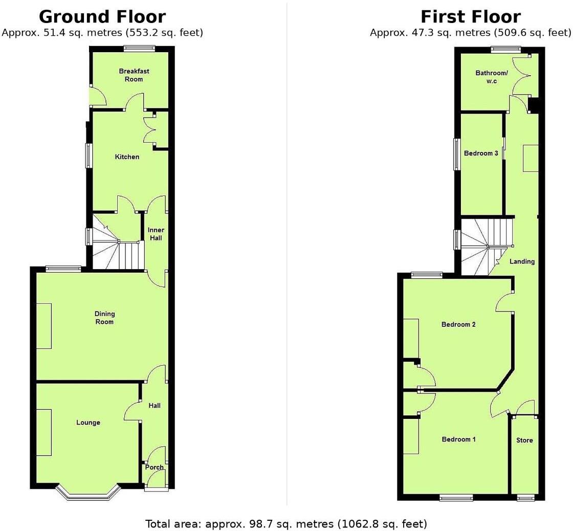 Wharf Road, Higham Ferrers, Northamptonshire NN10 floorplan