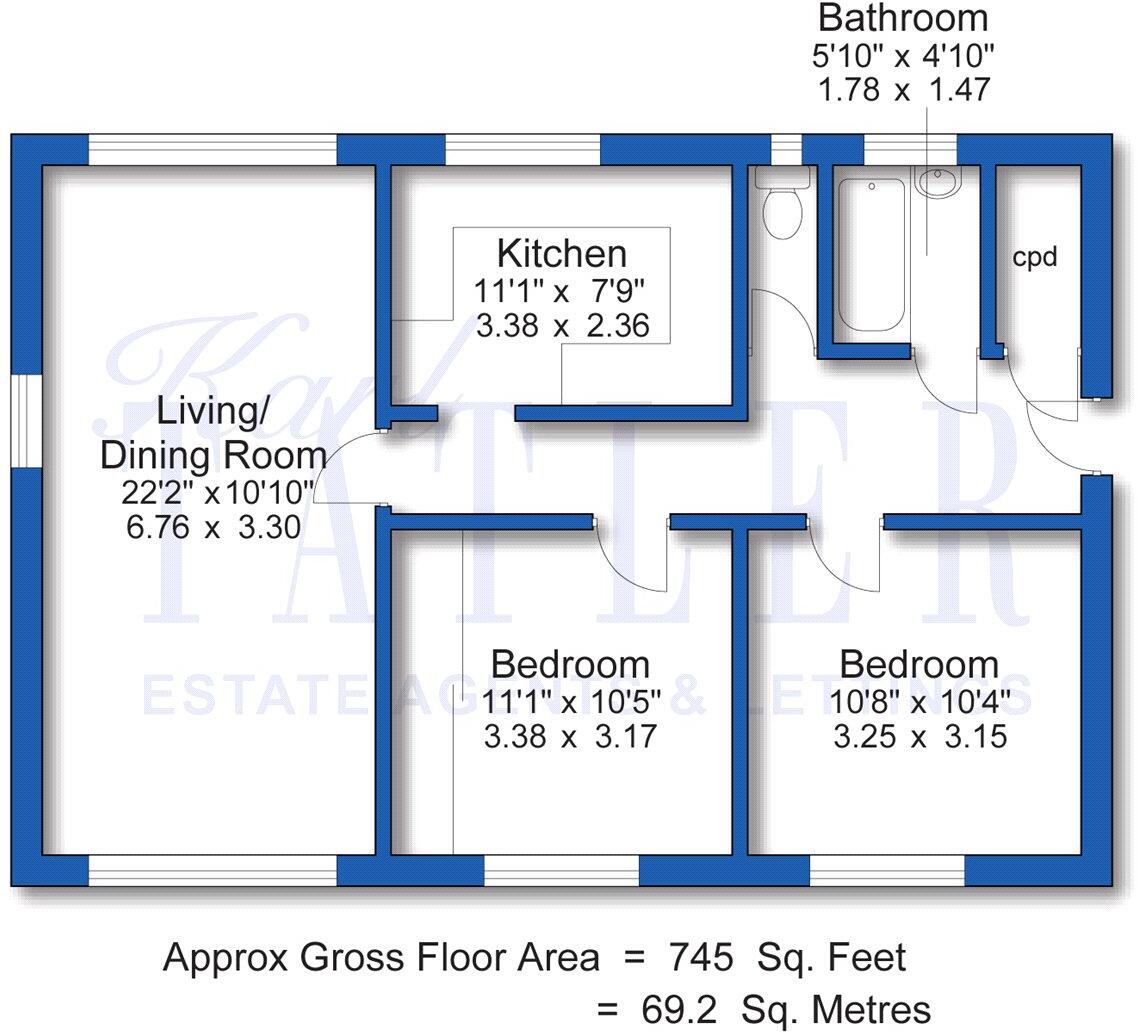 Lorne Court, Lorne Road, Prenton floorplan