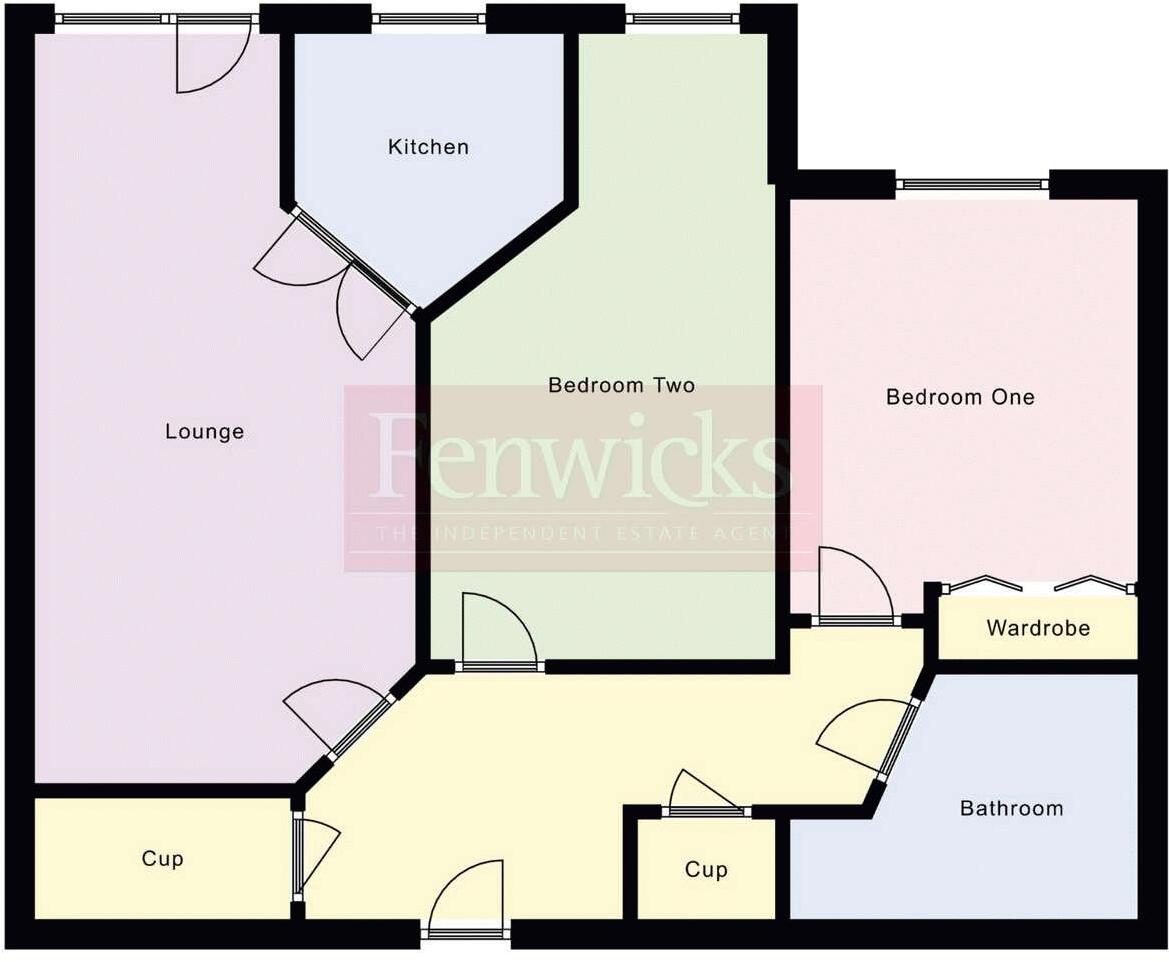Anchorage Court, Marine Parade East, Lee-On-The-Solent, PO13 floorplan