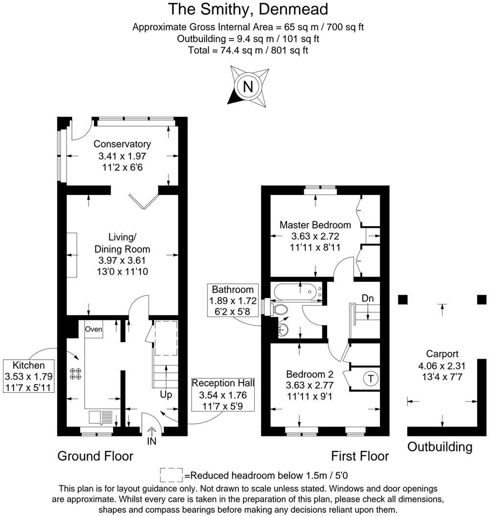 The Smithy, Denmead floorplan