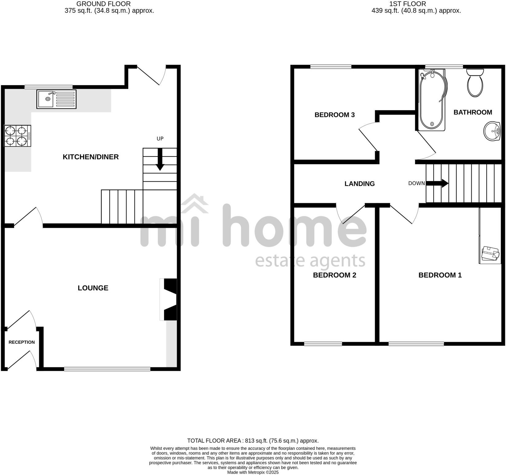 Billington Street East, Wesham, Preston, Lancashire, PR4 floorplan