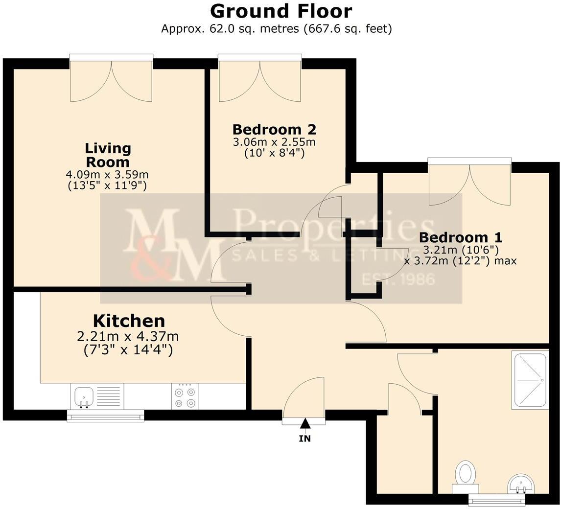 Lake Street, Leighton Buzzard, LU7 1RW floorplan