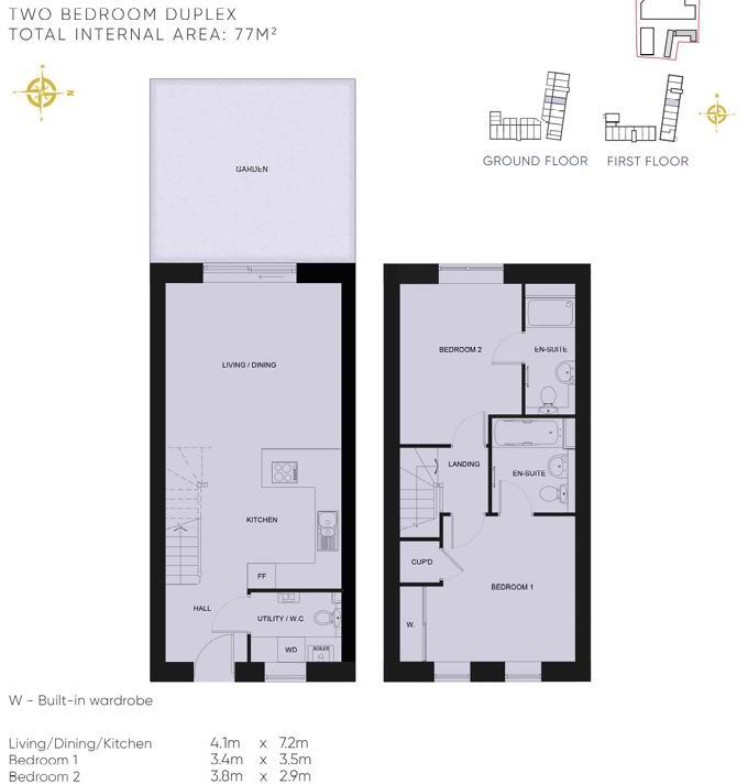 James Smith Court, Dartford floorplan